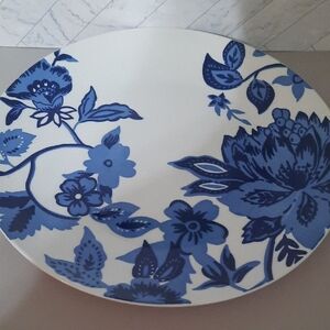 Royal Norfolk Blue Floral Plate